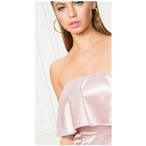 🌸NWT🌸Superdown Lyna Strapless Maxi Dress - Picture 6 of 7